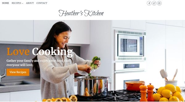 Recipe Blog